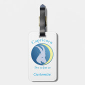 Capricorn signieren Thunder_Cove Gepäckanhänger (Rückseite vertikal)