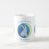 Capricorn signieren Thunder_Cove Kaffeetasse (Mittel)