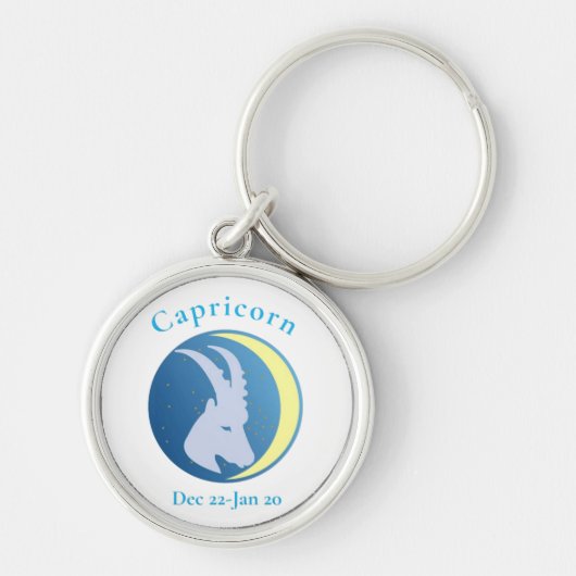 Capricorn signieren Thunder_Cove Schlüsselanhänger (Vorne)