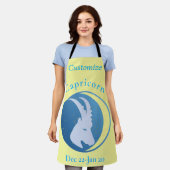 Capricorn signieren Thunder_Cove Schürze (Getragen)