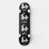 Capricorn-Silhouette Skateboard (Vorderseite)