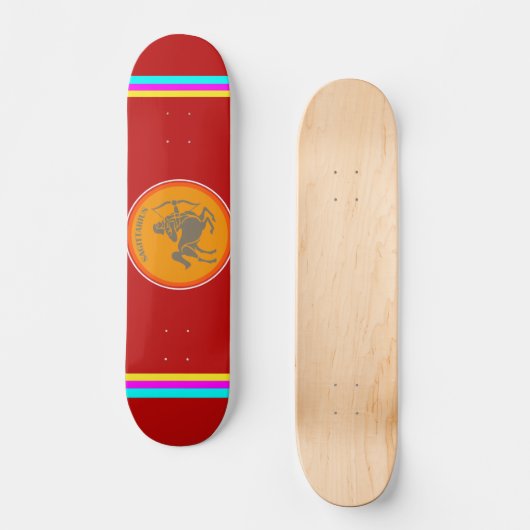 Capricorn-Skateboard Skateboard (Vorderseite)