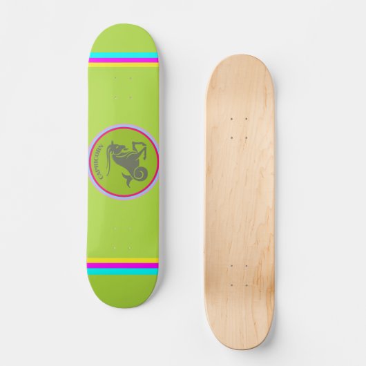 Capricorn-Skateboard Skateboard (Vorderseite)