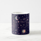 Capricorn Spaß Ernährung Fakten zodiac Sternbild Kaffeetasse (Mittel)