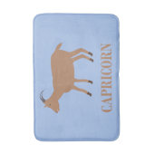 Capricorn Star Sign Goat Badematte (Vorderseite Vertikal)
