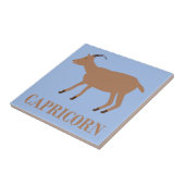 Capricorn Star Sign Goat Fliese (Seite)