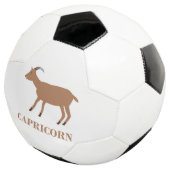 Capricorn Star Sign Goat Fußball (Dreiviertel)