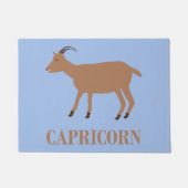 Capricorn Star Sign Goat Fußmatte (Vorderseite)
