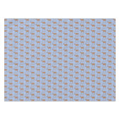 Capricorn Star Sign Goat Gemustert Tischdecke (Vorderseite (Horizontal))