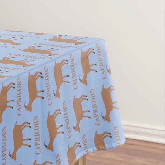 Capricorn Star Sign Goat Gemustert Tischdecke (Beispiel)