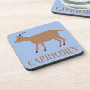 Capricorn Star Sign Goat Getränkeuntersetzer