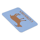 Capricorn Star Sign Goat Magnet (Rechte Seite)