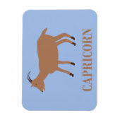 Capricorn Star Sign Goat Magnet (Vertikal)