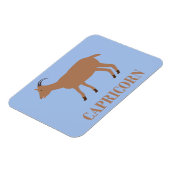 Capricorn Star Sign Goat Magnet (Linke Seite)