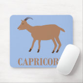 Capricorn Star Sign Goat Mousepad (Mit Mouse)