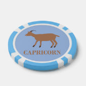 Capricorn Star Sign Goat Pokerchips (Einzeln)