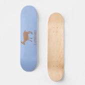 Capricorn Star Sign Goat Skateboard (Vorderseite)