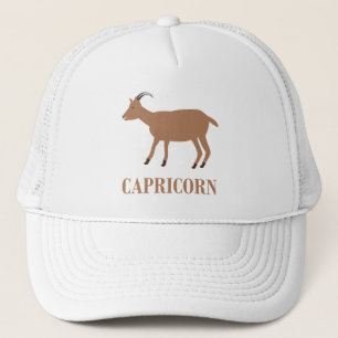 Capricorn Star Sign Goat Truckerkappe