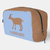 Capricorn Star Sign Goat Waschbeutel (Rechte Ecke)