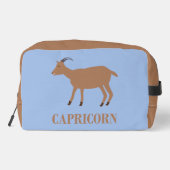 Capricorn Star Sign Goat Waschbeutel (Rückseite)