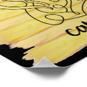 Capricorn-Sternzeichen Poster (Ecke)