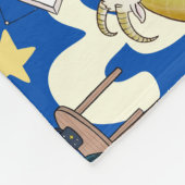 Capricorn-Sternzeichen Sea Goat zodiac-Stern Fleecedecke (Ecke)
