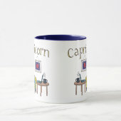 Capricorn-Sternzeichen Sea Goat zodiac-Stern Tasse (Zentrum)