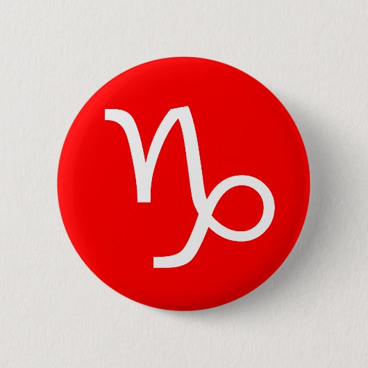 Capricorn-Symbol Button (Vorderseite)
