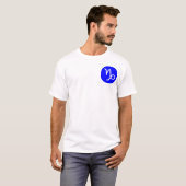 Capricorn-Symbol - Pocket T-Shirt (Vorne ganz)