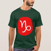 Capricorn-Symbol T-Shirt (Vorderseite)