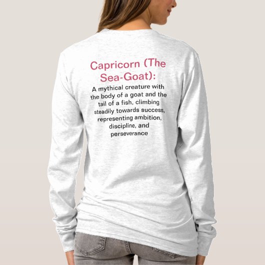 Capricorn-T - Shirt (Rückseite)