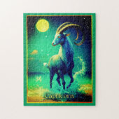 Capricorn the Sea Goat Zodiac Sign Puzzle (Vertikal)