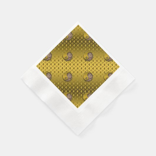 Capricorn the Seagoat Serviette (Ecke)