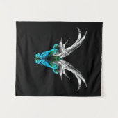 Capricorn – The Visionary Architect Wandteppich (Vorderseite (Horizontal))