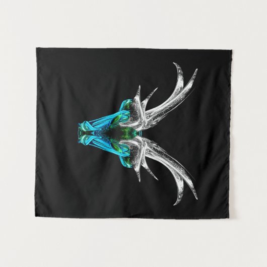 Capricorn – The Visionary Architect Wandteppich (Vorderseite (Horizontal))