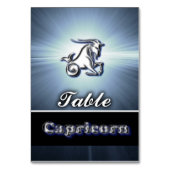 Capricorn Tischnummer (Rückseite)