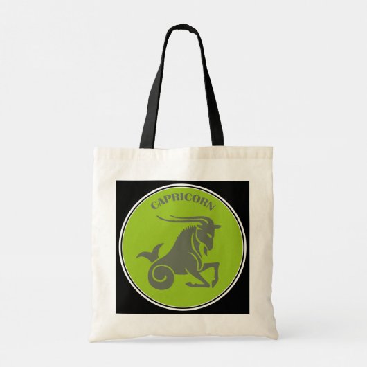 Capricorn Tote Bag Tragetasche (Rückseite)