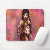 Capricorn Tribal Bly Dancer Mousepad (Mit Mouse)