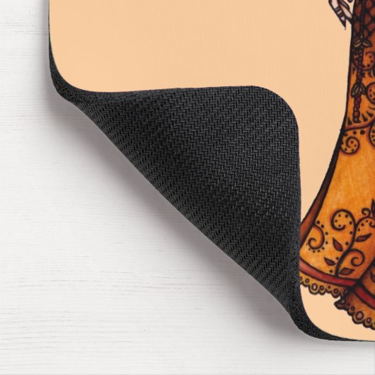 Capricorn Tribal Bly Dancer Mousepad (Ecke)