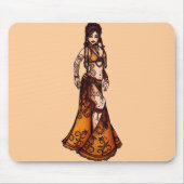 Capricorn Tribal Bly Dancer Mousepad (Vorne)