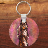 Capricorn Tribal Bly Dancer Schlüsselanhänger (Vorderseite)