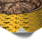 Capricorn und Erdpferd Poster (Ecke)