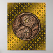 Capricorn und Erdpferd Poster (Vorne)