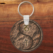 Capricorn und Erdpferd Schlüsselanhänger (Vorderseite)