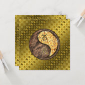 Capricorn und Feuerdrache Karte (Vorderseite/Rückseite Beispiel)