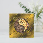 Capricorn und Feuerpferd Karte (Stehend Vorderseite)