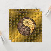 Capricorn und Feuerpferd Karte (Vorderseite/Rückseite Beispiel)