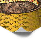 Capricorn und Feuerpferd Poster (Ecke)