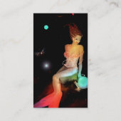 Capricorn und Kristallball Visitenkarte (Rückseite)