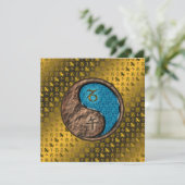 Capricorn und Wasserpferd Karte (Stehend Vorderseite)